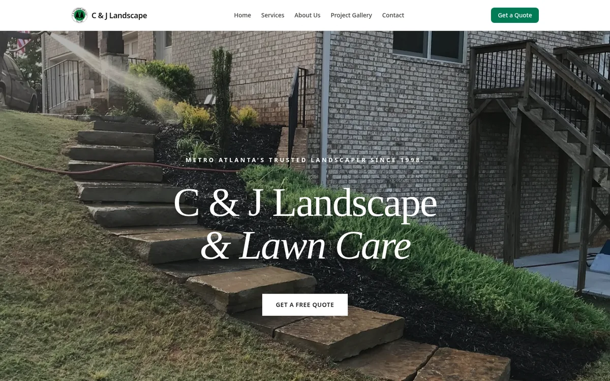 C & J Landscape · c-and-j-landscaping.com